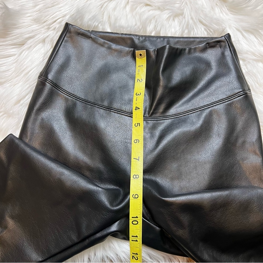 White House Black Market Faux Leather Runway Leggings. Size 0 Long. NWT - Picture 13 of 15